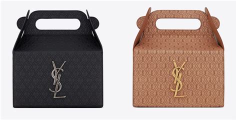 box bag ysl|ysl take out box bag.